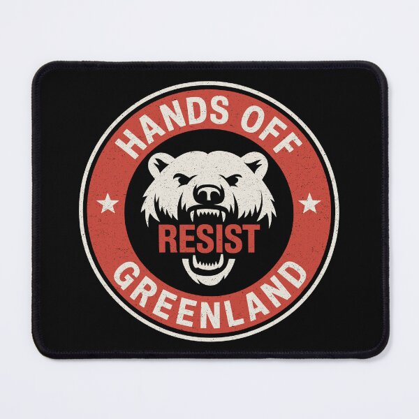 Item preview, Hands Off Greenland designed and sold by Eh Plus Designs.
