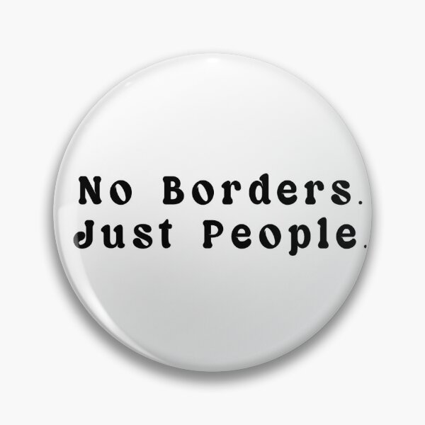 Item preview, No Borders. Just People. designed and sold by GreersGallery.
