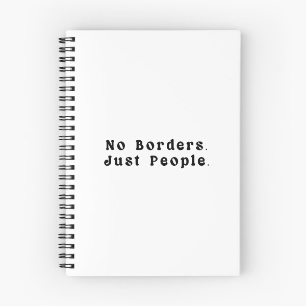 Item preview, No Borders. Just People. designed and sold by GreersGallery.