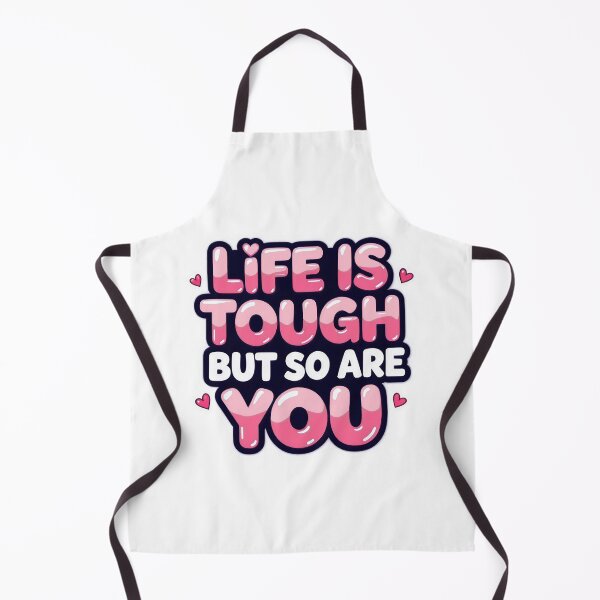 Item preview, Life Is Tough But So Are You Sticker designed and sold by Stripe Wall Studio.