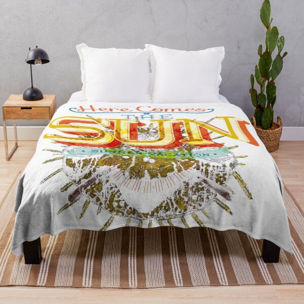 Item preview, Here Comes the Sun – Vintage Summer Vacation Typography designed and sold by Bianormal.
