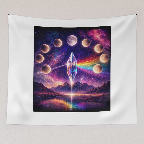 Item preview, Seven Moons of Refraction designed and sold by Prayful.