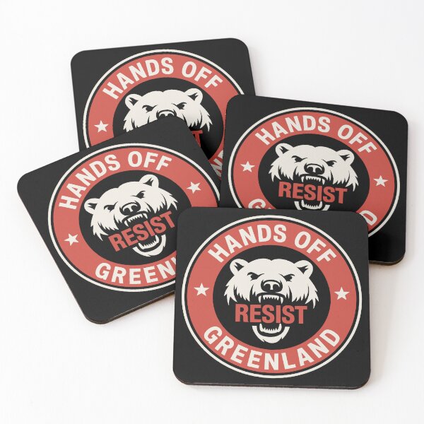Item preview, Hands Off Greenland designed and sold by Eh Plus Designs.