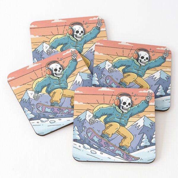 Item preview, Rad Bones – Snowboarding Skeleton designed and sold by sorryNOTsorry.brand.