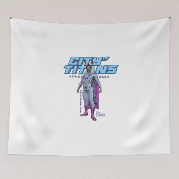 Item preview, City Of Tians: Super Bunny Man designed and sold by ArtStrongArts.