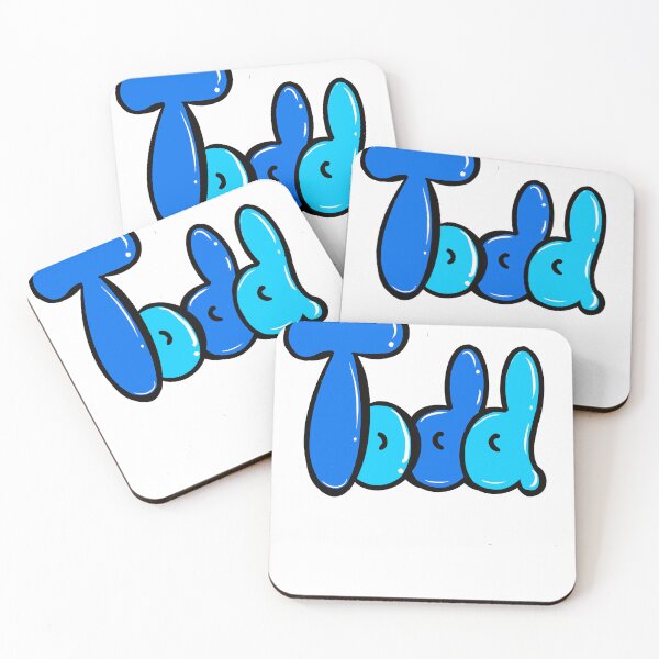 Item preview, Todd name in blue Top 10 best personalized gifts boys and men  personalised Graffiti name Todd designed and sold by Artonmytee.