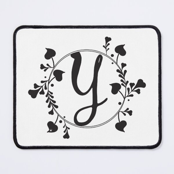 Item preview, Y Monogram of hearts and letters in a vine designed and sold by KathyRHuff.