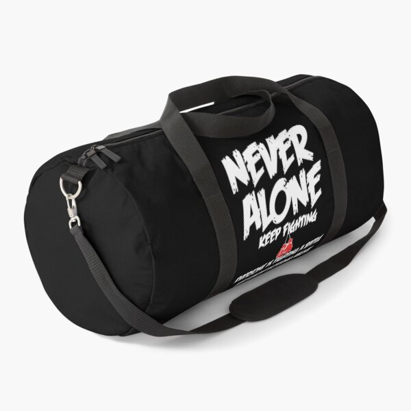 Item preview, Never Alone Keep Fighting Motivational Quote Design designed and sold by hussain-dz.
