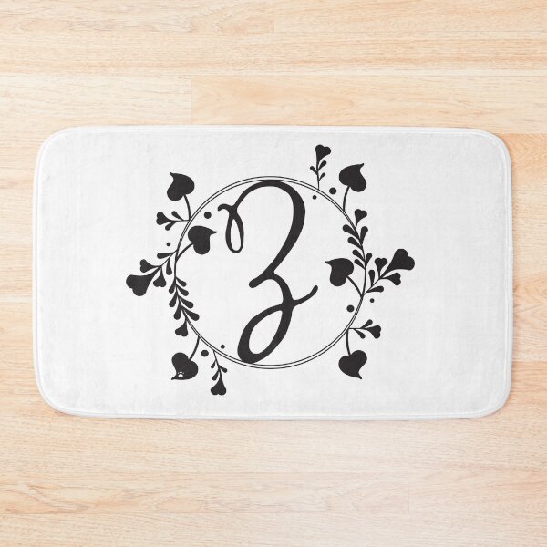 Item preview, Z Monogram of hearts and letters in a vine designed and sold by KathyRHuff.
