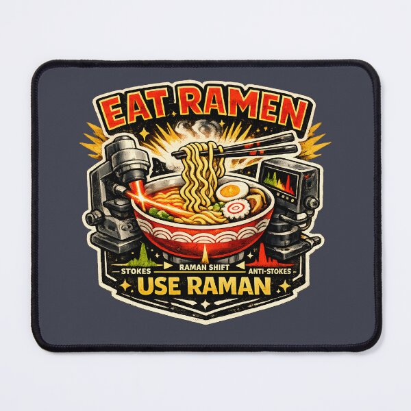 Item preview, Eat Ramen Use Raman – Physics Scientist Food Humor designed and sold by shmupod.