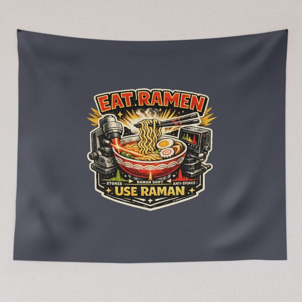 Item preview, Eat Ramen Use Raman – Physics Scientist Food Humor  designed and sold by shmupod.