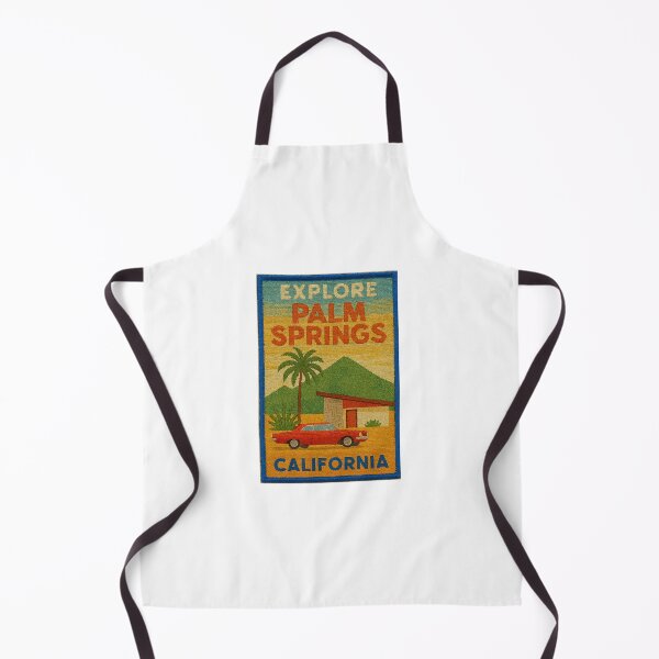 Item preview, Embroidered Palm Springs Vintage Travel Poster 2 designed and sold by Jeffsredbubble.