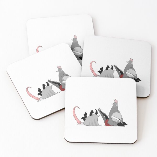 Item preview, Playing Dead Possum – Cute Funny Cartoon Possum Sticker designed and sold by DanWils.