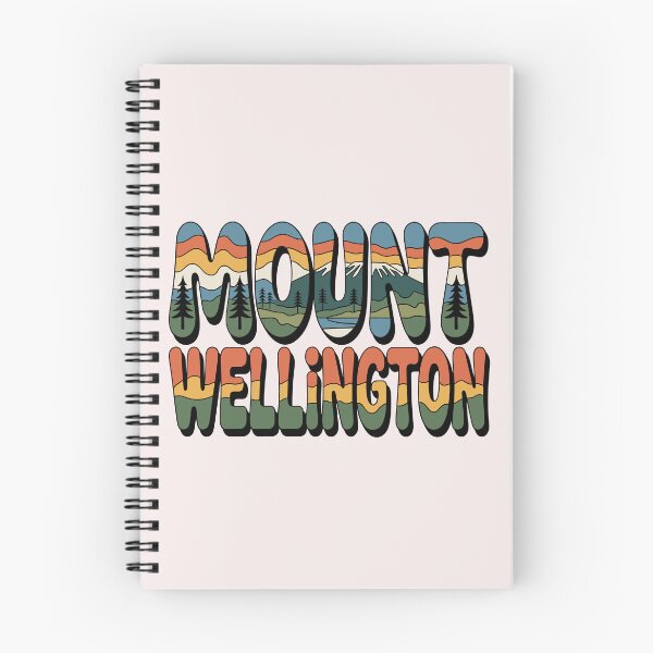 Item preview, Mount Wellington – Retro Psychedelic Typography designed and sold by JessArty ⭐⭐⭐⭐⭐.