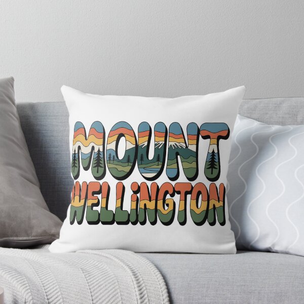 Item preview, Mount Wellington – Retro Psychedelic Typography designed and sold by JessArty ⭐⭐⭐⭐⭐.