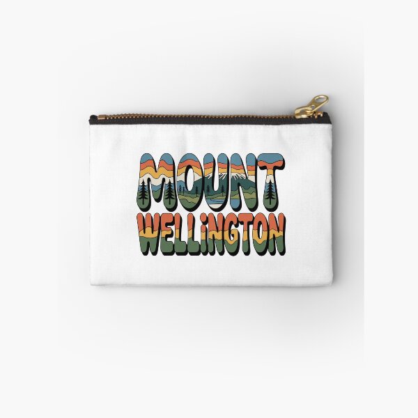 Item preview, Mount Wellington – Retro Psychedelic Typography designed and sold by JessArty ⭐⭐⭐⭐⭐.