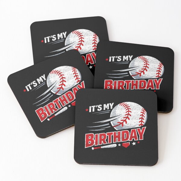 Item preview, It’s My Birthday Baseball Style designed and sold by FreshVibe Prints.