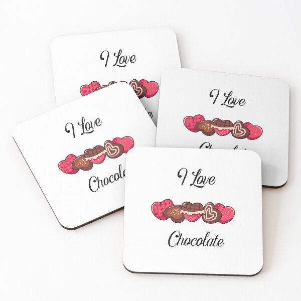 Item preview, I love Chocolate ! designed and sold by Hello-Cuties.