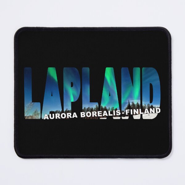 Item preview, LAPLAND Aurora Borealis FINLAND - Winter in the Lapland Wilderness designed and sold by Adam Gormley.