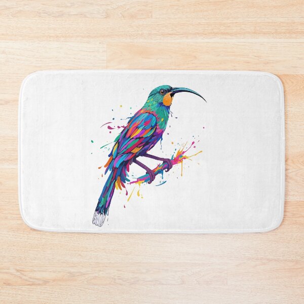 Item preview, Huia Bird - Vibrant New Zealand Native Bird Art Illustration  designed and sold by Heike Richter.