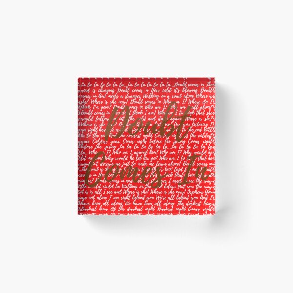 Item preview, Hadestown Lyrics designed and sold by broadwaygirl142.