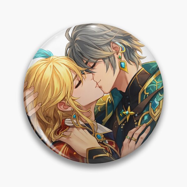 Item preview, The Kiss of Kaveh and Alhaitham designed and sold by HolyPrimogem.