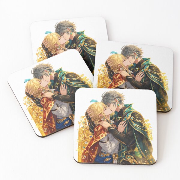 Item preview, The Kiss of Kaveh and Alhaitham designed and sold by HolyPrimogem.