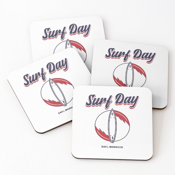 Item preview, Retro Surf Day Safi Morocco Graphic designed and sold by Bold & Brewed.