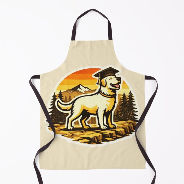 Item preview, Labrador Celebration Graduation – Retro Sunset Retriever Congrats Gift designed and sold by PawPrintCustom.