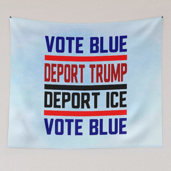 Item preview, Vote Blue • Deport Trump • Deport ICE designed and sold by MysticOzzy.