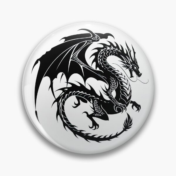 Item preview, Crest of the Obsidian Wyvern designed and sold by bloorose.