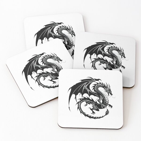 Item preview, Crest of the Obsidian Wyvern designed and sold by bloorose.