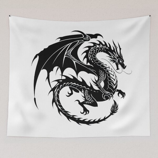 Item preview, Crest of the Obsidian Wyvern designed and sold by bloorose.