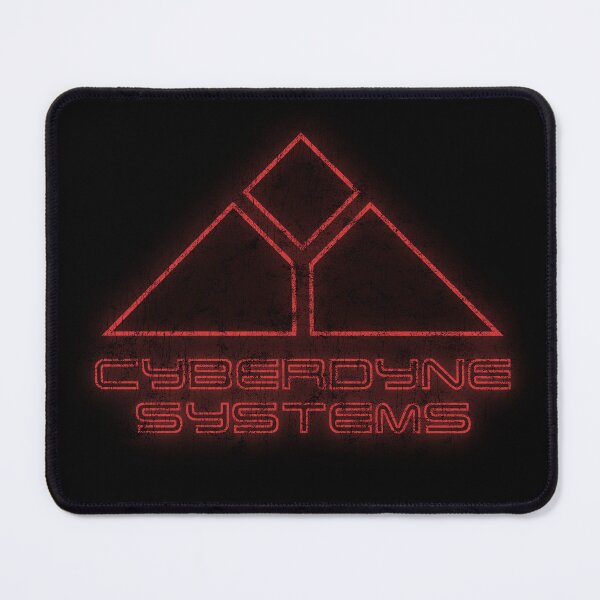Item preview, Terminator Cyberdyne Systems 80s Red Neon Logo Distressed designed and sold by Power Up Prints.