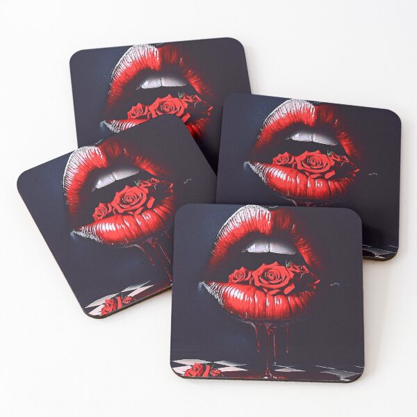 Item preview, Rose lips neon designed and sold by NightRaida.
