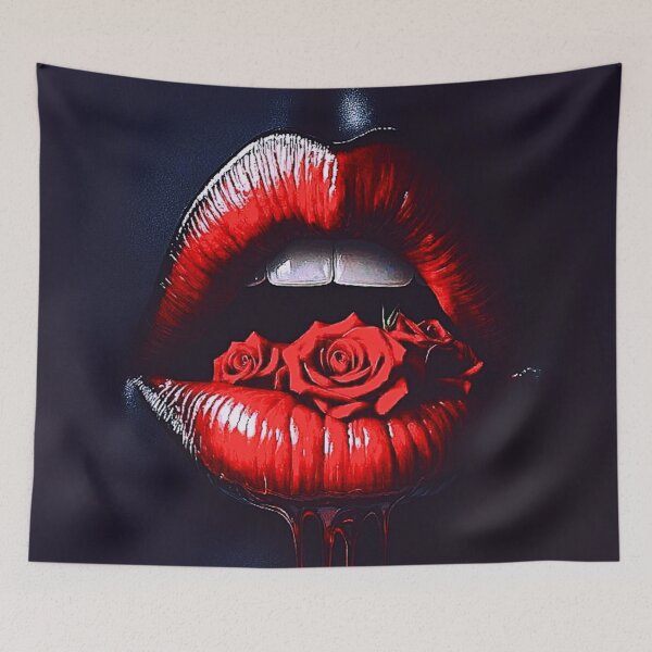 Item preview, Rose lips neon designed and sold by NightRaida.
