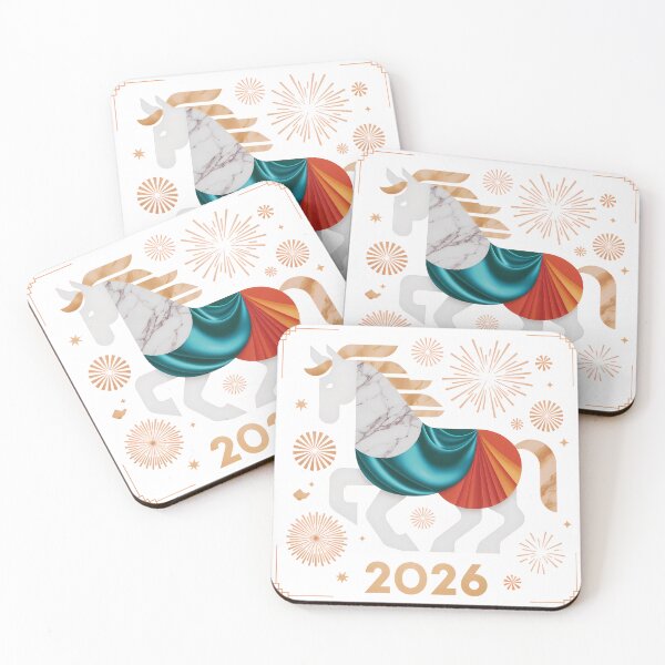 Item preview, Abstract Year of the Horse 2026: Minimalist Lunar New Year Silhouette. designed and sold by pngartpl.
