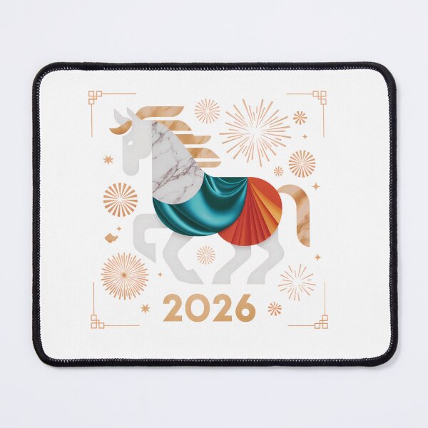 Item preview, Abstract Year of the Horse 2026: Minimalist Lunar New Year Silhouette. designed and sold by pngartpl.