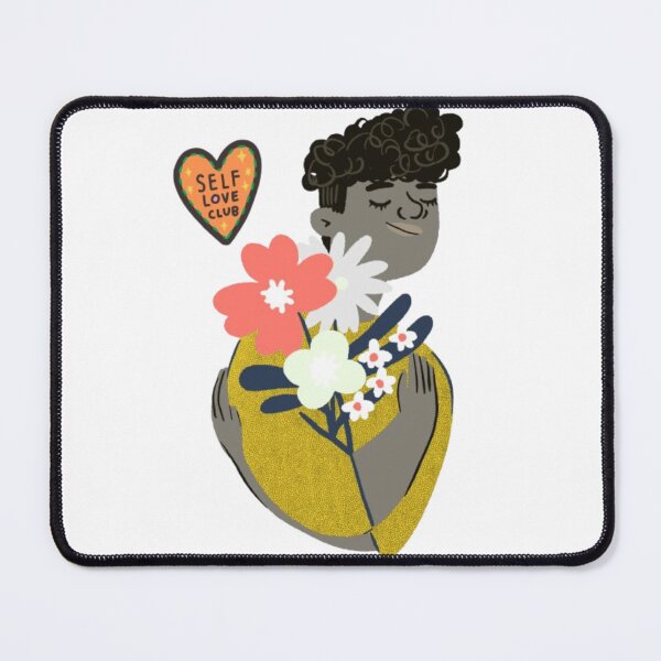 Item preview, Self Love Club - Aesthetic Floral Self Care Illustration. designed and sold by PhantomArtStore.