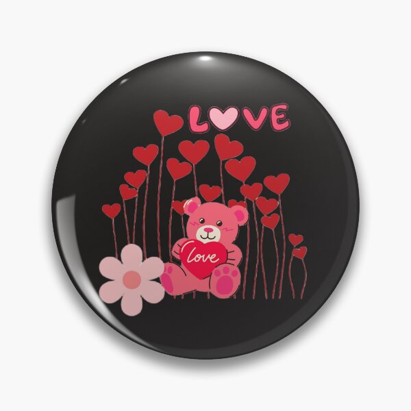Item preview, Valentine's Day teddy bear on your stuff designed and sold by Studio Yvonne .