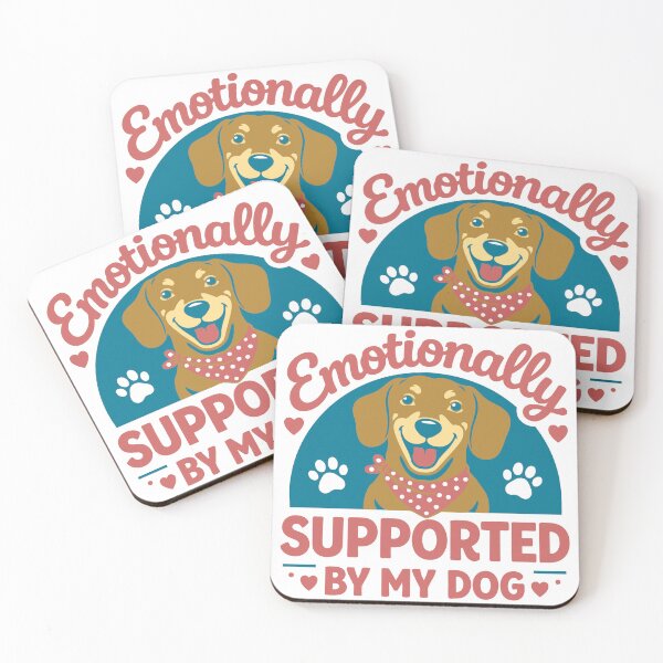 Item preview, Dachshund: Emotionally Supported By My Dog designed and sold by Blomallama.