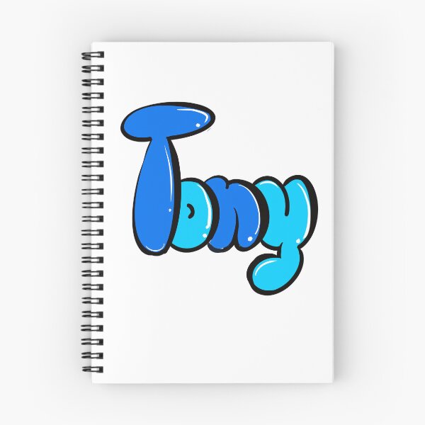 Item preview, Tony name in blue Top 10 best personalized gifts boys and men  personalised Graffiti name Tony designed and sold by Artonmytee.