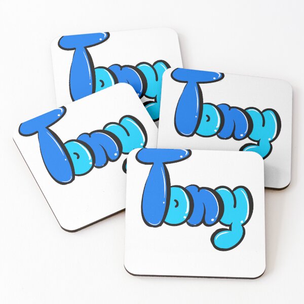 Item preview, Tony name in blue Top 10 best personalized gifts boys and men  personalised Graffiti name Tony designed and sold by Artonmytee.