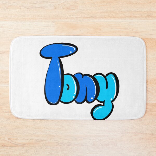 Item preview, Tony name in blue Top 10 best personalized gifts boys and men  personalised Graffiti name Tony designed and sold by Artonmytee.
