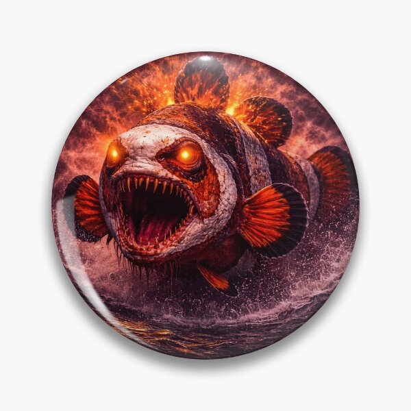 Item preview, The Demonic Fish from the Depths of Hell designed and sold by bebeshoppl.