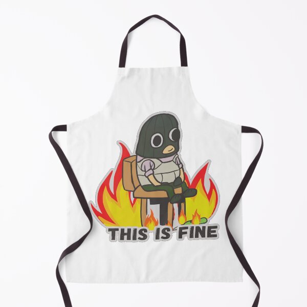 Item preview,  This Is Fine (T) Counter Strike designed and sold by stickershopsss.
