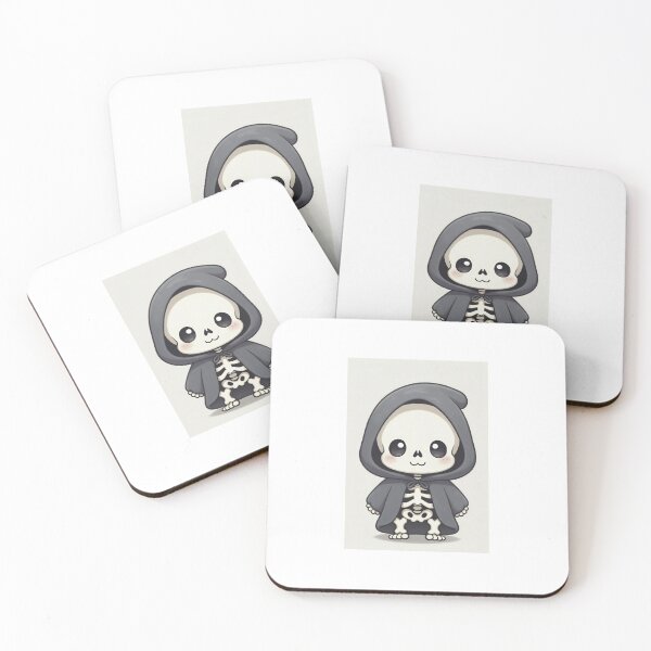Item preview, Cute Kawaii Death Buddy designed and sold by LauraMK.