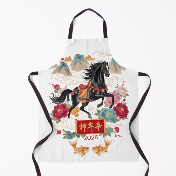 Item preview, Luxurious 2026 Year of the Horse Illustration designed and sold by pngartpl.