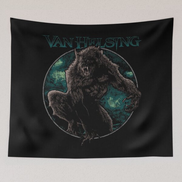 Item preview, Werewolf Van Helsing Distressed designed and sold by Power Up Prints.