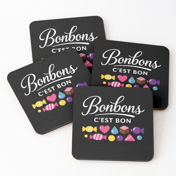 Item preview, Bonbons C’est Bon Sweet French Saying designed and sold by FreshVibe Prints.